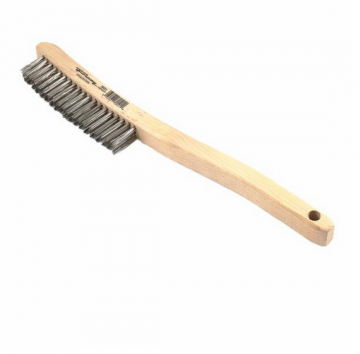 Image of item: WIRE BRUSH STAINLESS LONG HANDLE 3x19row